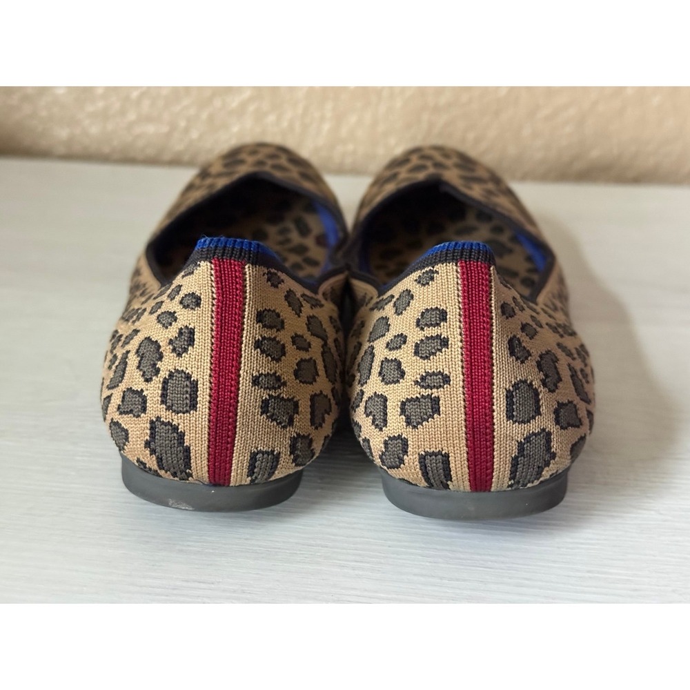 ROTHY'S "the flat" rounded flat in retired animal leopard cheetah print - Picture 5 of 8